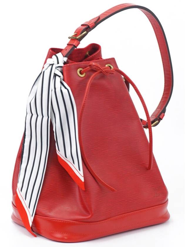 Women s Shoulder Bag Epi Red Petit Noe - LOUIS VUITTON - BALAAN 4