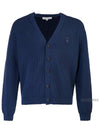 Bold Fox Head Cardigan Navy - MAISON KITSUNE - BALAAN 2