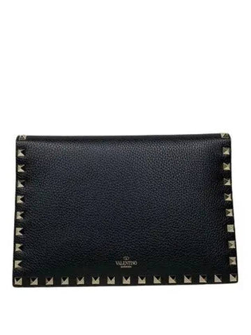 P0S39 VSH 0NO Clutch Bag Black - VALENTINO - BALAAN 1