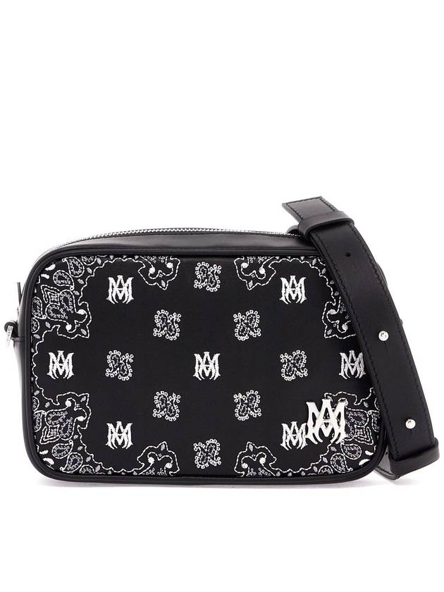 "bandana embroidered camera bag with - AMIRI - BALAAN 1