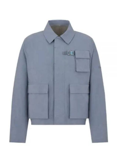 Couture Blouson Jacket Blue - DIOR - BALAAN 2