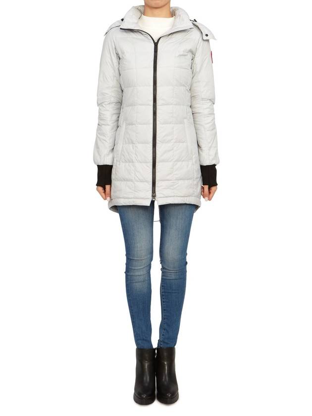 Ellison Hooded Padding Jacket White - CANADA GOOSE - BALAAN 2