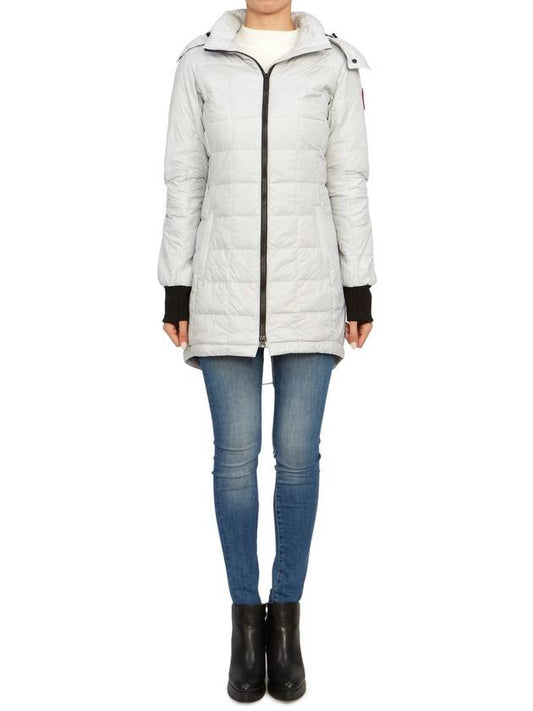 Ellison Hooded Padding Jacket White - CANADA GOOSE - BALAAN 2