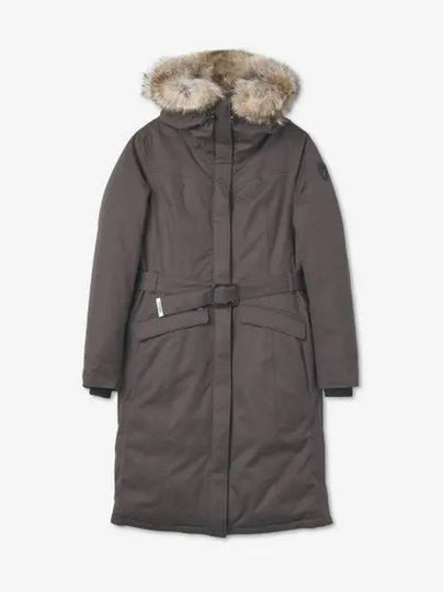 Morgan Fur Long Parka Steel Grey - NOBIS - BALAAN 2