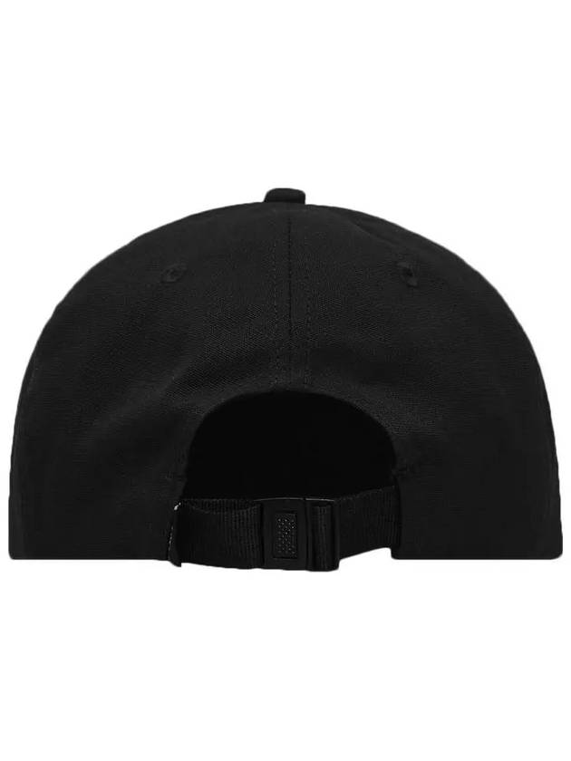 Wrap 6 Panel Ball Cap Black - STONE ISLAND - BALAAN 5