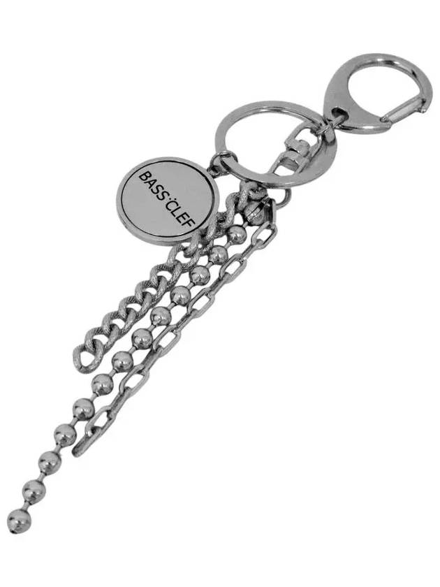 Fashion Key Ring Surgical Steel CLEF SPIN Key Ring - BASSCLEF - BALAAN 3