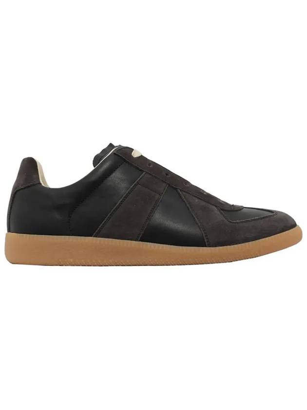 Replica Low Top Sneakers Black Brown - MAISON MARGIELA - BALAAN 3