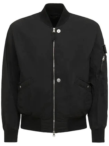 Men's Shadow Project Bomber Jacket Black - STONE ISLAND - BALAAN 1