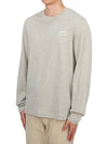 Alexandre Mattiussi Long Sleeve T-Shirt Grey - AMI - BALAAN 3