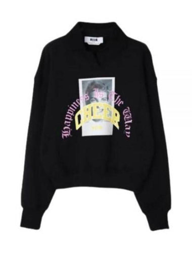 Long Sleeve T Shirt 723854 Black - MSGM - BALAAN 1