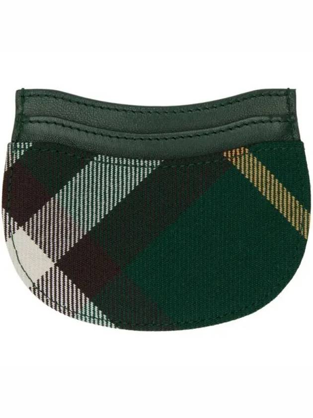 Rocking Horse Check Card Wallet Green - BURBERRY - BALAAN 2