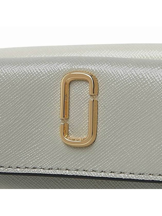 The Snapshot Mini Tri-Fold Half Wallet Dust Beige - MARC JACOBS - BALAAN 7