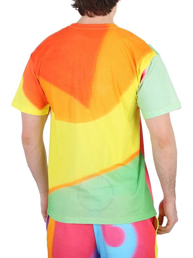 Moschino Multi Colorblock Oversized Logo T-Shirt, Size X-Small - MOSCHINO - BALAAN 3