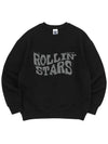 Rolling Star Sweatshirt Black - POLYGRAM - BALAAN 5