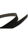 Reversible Gancini Leather Belt Black - SALVATORE FERRAGAMO - BALAAN 5