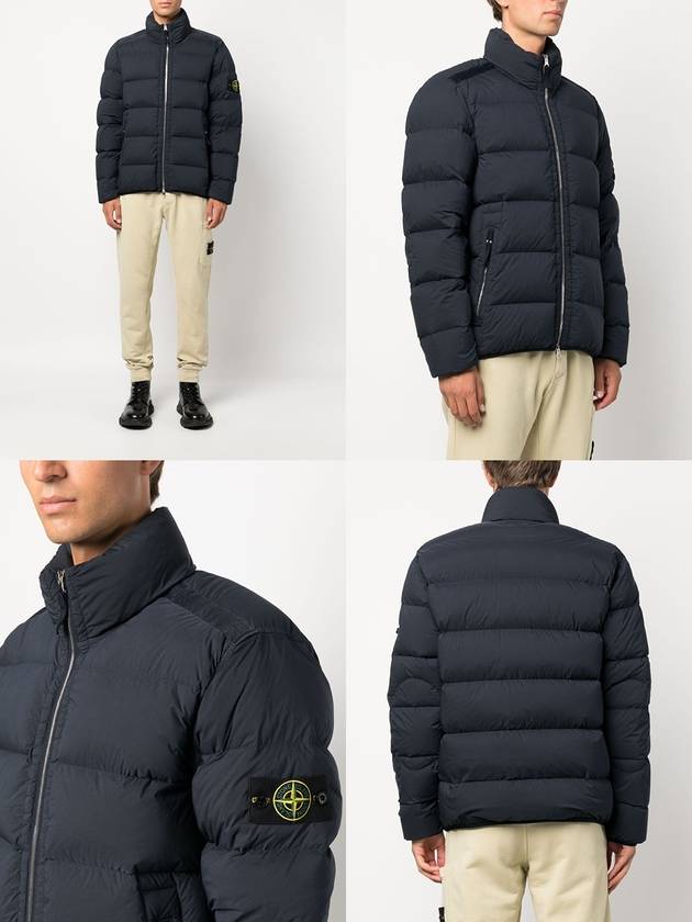 Seamless Tunnel Nylon Down Padding Navy - STONE ISLAND - BALAAN 4