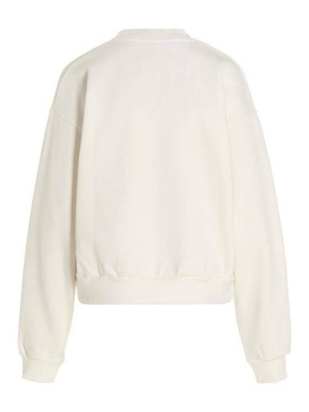 Women's Numbering Logo Print Cotton Sweatshirt White - MAISON MARGIELA - BALAAN 3