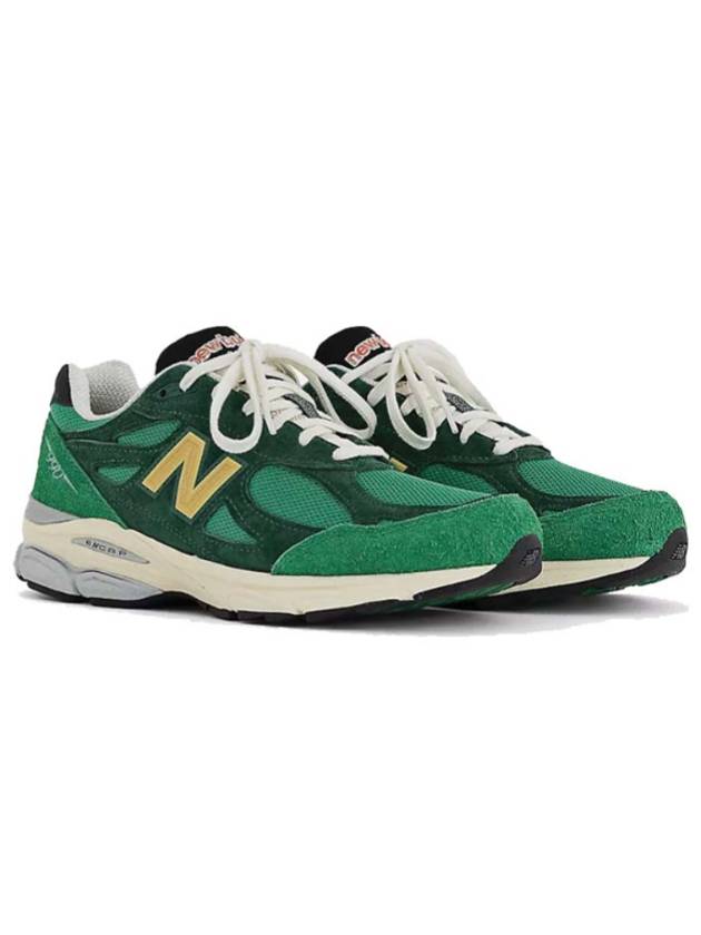 990v3 Made in USA Kelly Green Varsity Gold - NEW BALANCE - BALAAN 3