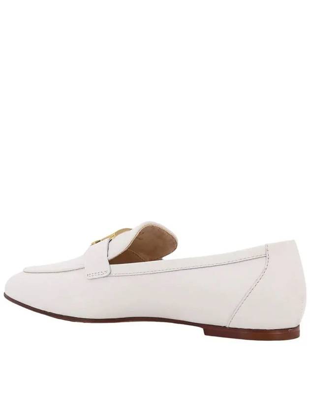 T Timeless Leather Loafers White - TOD'S - BALAAN 4