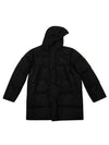 Kids Wappen Patch Down Long Padding Black - STONE ISLAND - BALAAN 1