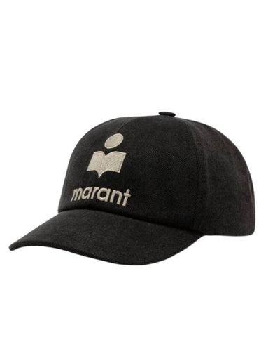 Tyron Logo Ball Cap Grey - ISABEL MARANT - BALAAN 1