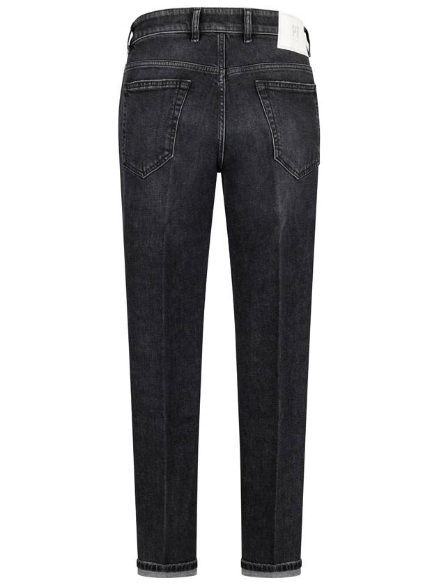 RECYCLED STRETCH BLACK DENIM 11 OZ - PT TORINO - BALAAN 2