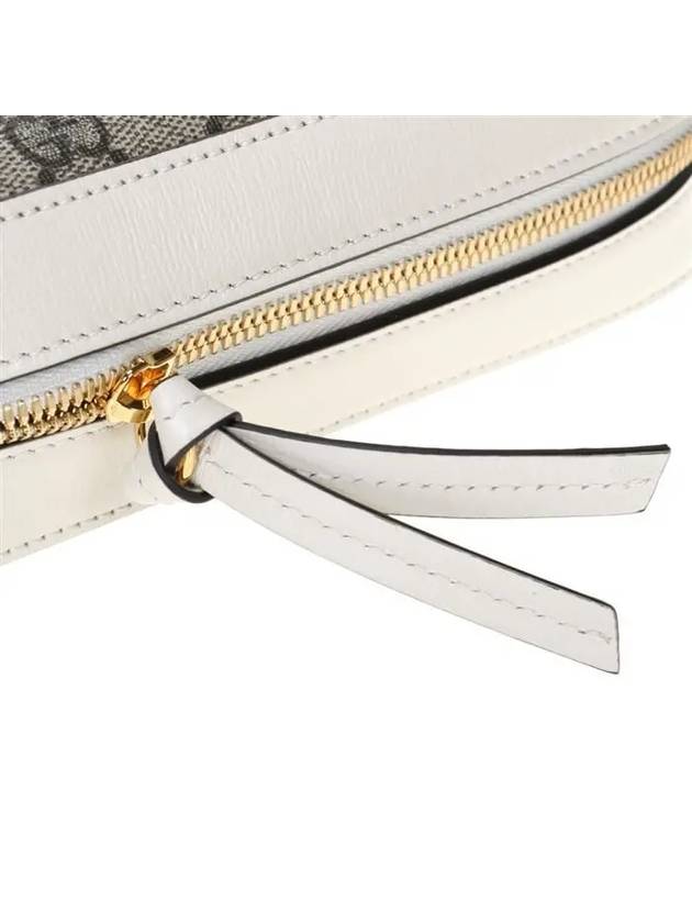 Horsebit 1955 Small Cross Bag Beige White - GUCCI - BALAAN 11