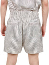 Poplin Striped Pajama Short Pants SWS HS - TEKLA - BALAAN 5