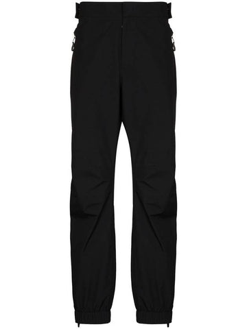 Grenoble Gore-Tex Straight Pants Black - MONCLER - BALAAN 1