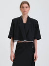 CUT OUT CROPPED JACKET_2colors - MAGJAY - BALAAN 3