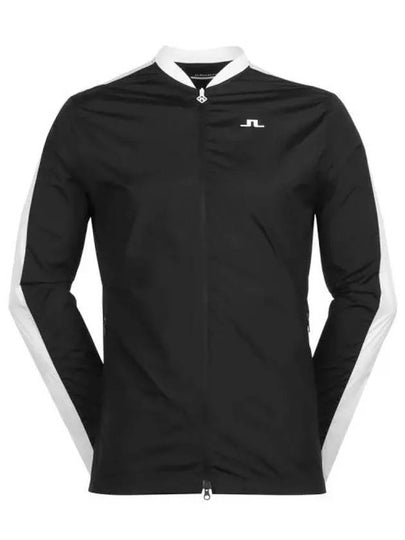 Tom Logo Zip-Up Jacket Black - J.LINDEBERG - BALAAN 2