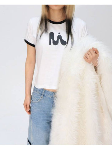 2 TONE RINGER TEE WHITE - MIYHOO - BALAAN 1