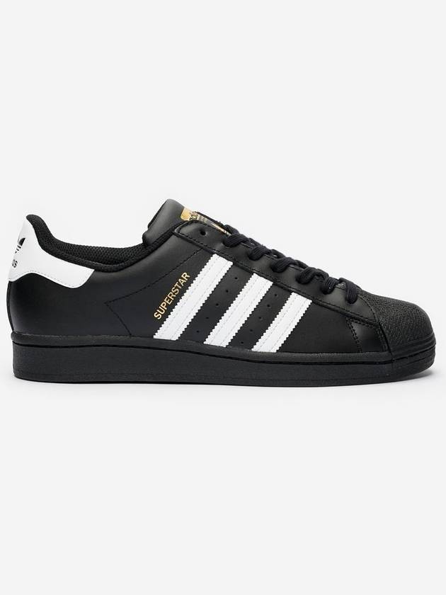 Men's Superstar Low Top Sneakers Core All Black - ADIDAS - BALAAN 4