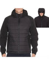 Goggle Hood Padded Vest Black - CP COMPANY - BALAAN.