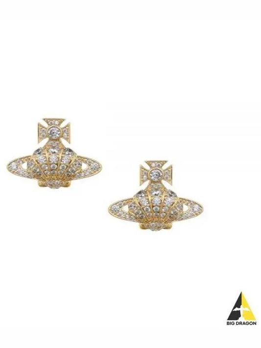 Natalina Earrings Gold - VIVIENNE WESTWOOD - BALAAN 2