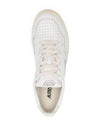 Men's Medalist Leather Low Top Sneakers White - AUTRY - BALAAN 3