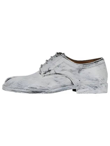 Tabi Bianchetto Brogue Shoes Black White - MAISON MARGIELA - BALAAN 1