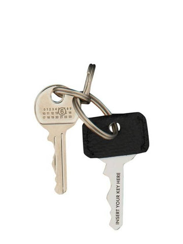 Numeric Logo Key Holder Silver - MAISON MARGIELA - BALAAN 1