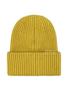 Wool Cashmere Beanie Yellow 3B00066 M1127 132 - MONCLER - BALAAN 2