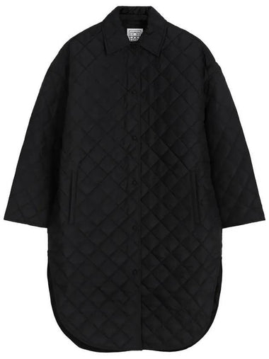 Quilted Padding Black - TOTEME - BALAAN 1