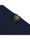 Men's Wappen Patch Crew Neck Knit Top Navy - STONE ISLAND - BALAAN 6