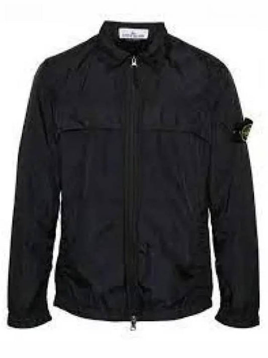 Garment Dyed Crinkle Reps R-NY Jacket Blue - STONE ISLAND - BALAAN 2