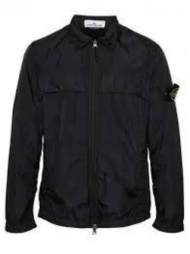 Garment Dyed Crinkle Reps R-NY Jacket Blue - STONE ISLAND - BALAAN 2