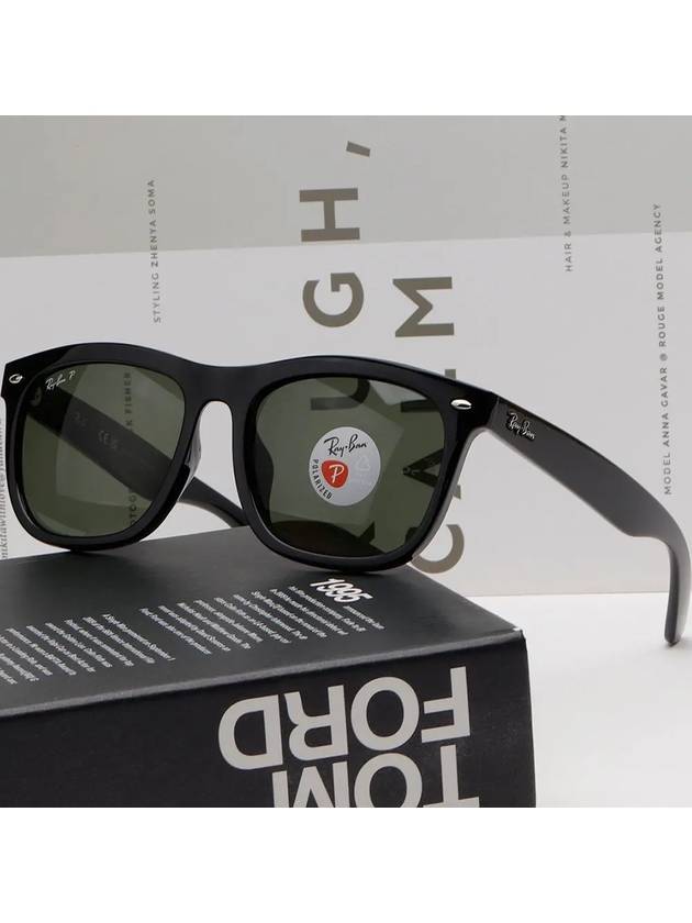 Eyewear Square Frame Sunglasses Black - RAY-BAN - BALAAN 3