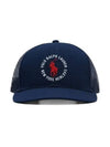 Twill Trucker Ball Cap Navy - POLO RALPH LAUREN - BALAAN 2