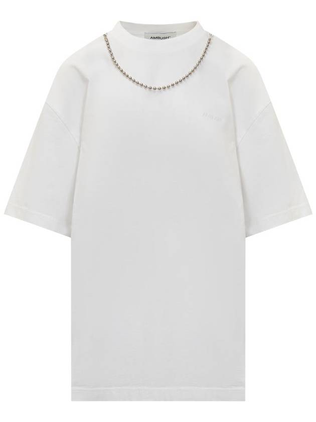 Ambush T-Shirt With Ball Chain - AMBUSH - BALAAN 1