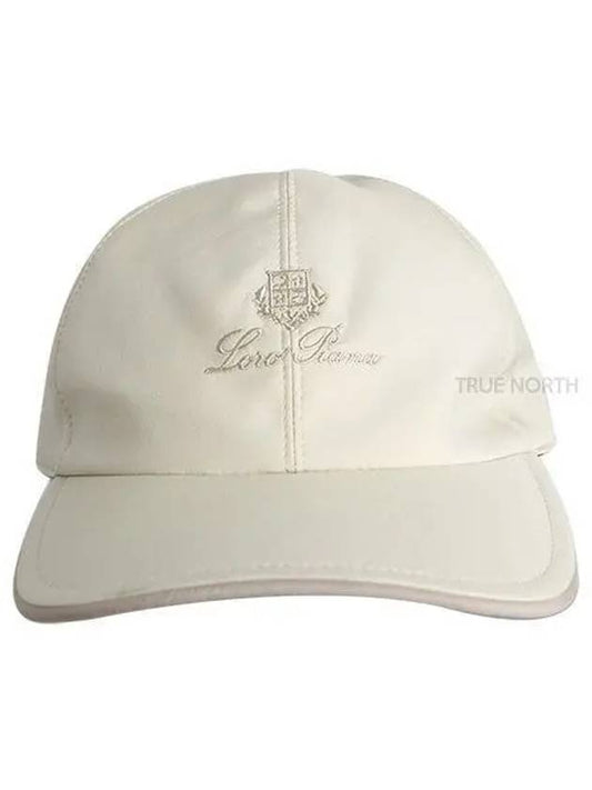 Embroidered Logo Ball Cap Beige - LORO PIANA - BALAAN 2