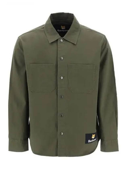 Relaxed Uniform Over Long Sleeve Shirt Green - BARBOUR - BALAAN 2