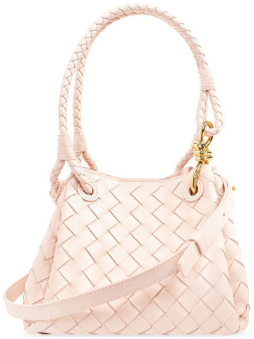 Bottega Veneta Parachute Small Handbag, Women's, Pink - BOTTEGA VENETA - BALAAN 1