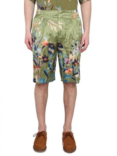 short pants 1W774 41170500 GREEN - ETRO - BALAAN 1